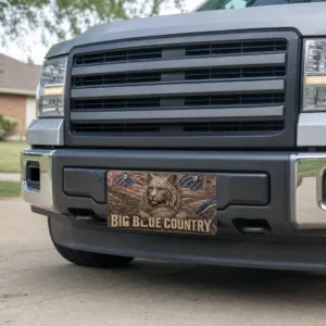 Kentucky Wildcats Big Blue Country Flat Printed Aluminum License Plate