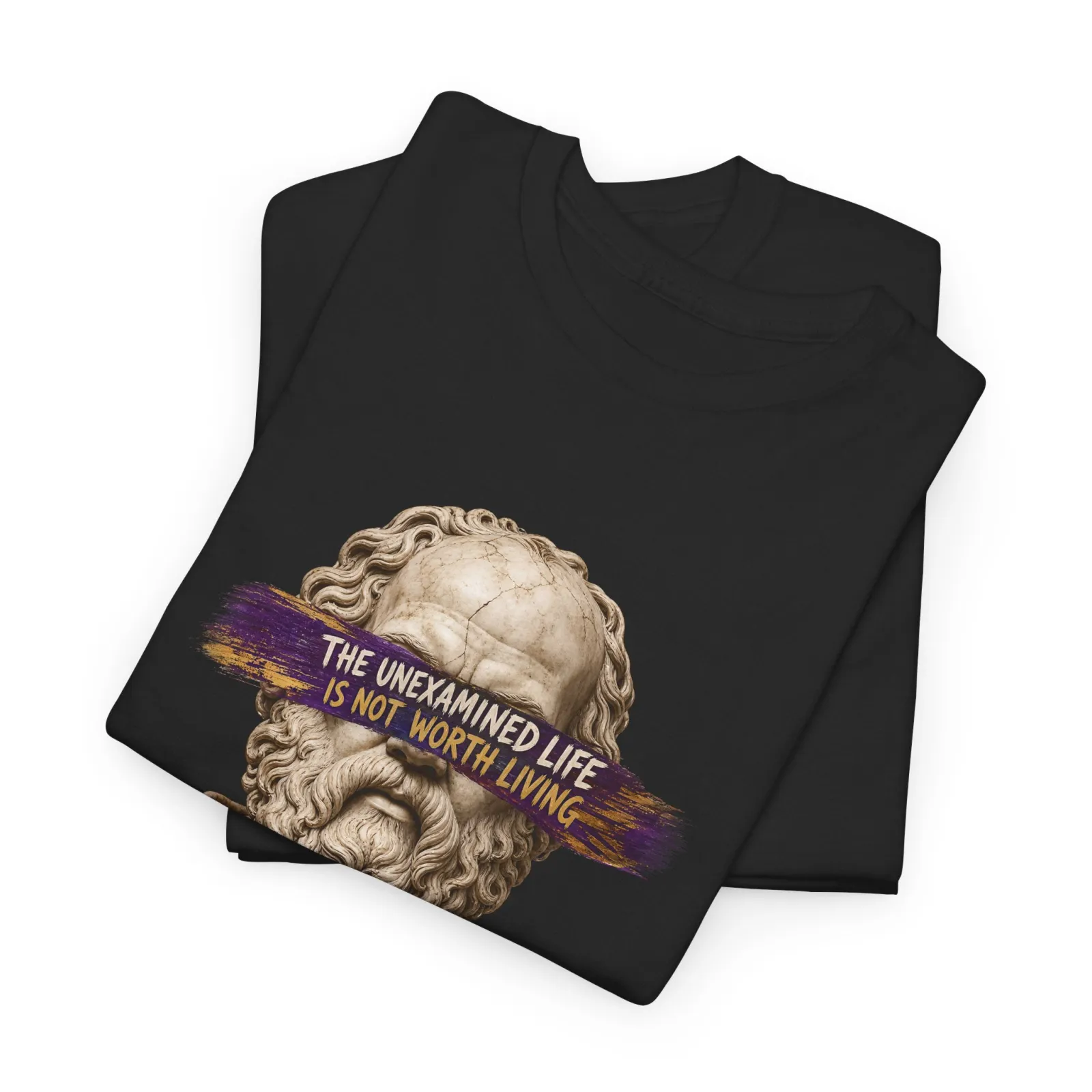 Socrates Philosophy Quote T-Shirt – Inspirational Literary Graphic Tee - Image 4