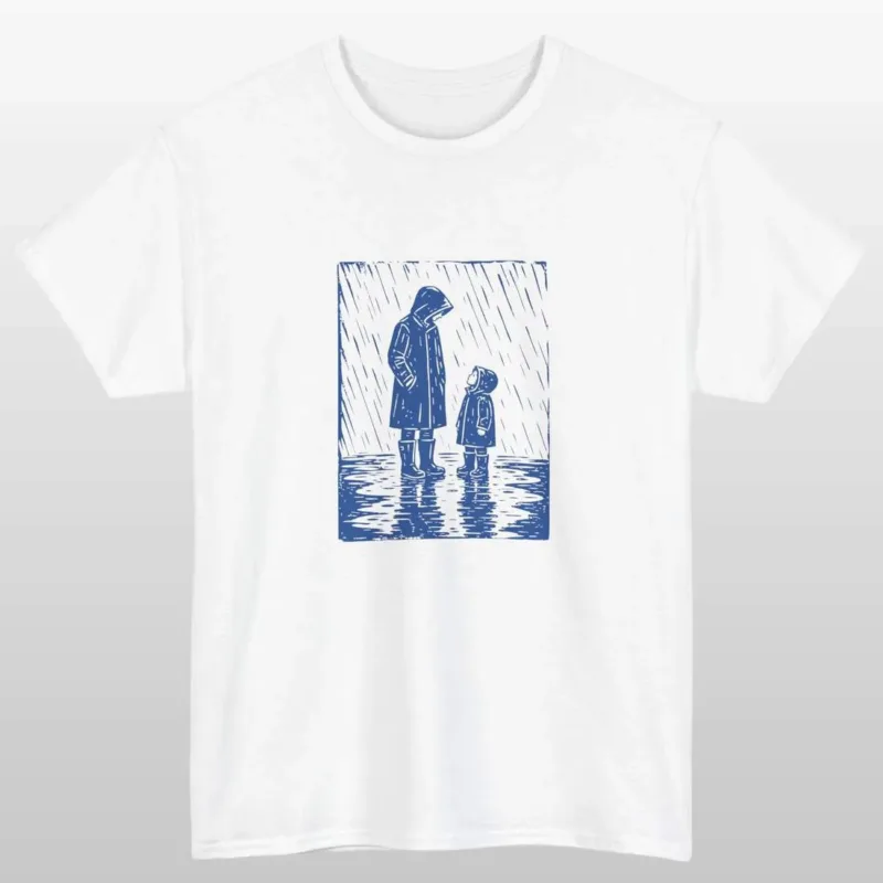 Rain SceneGraphic TShirt in