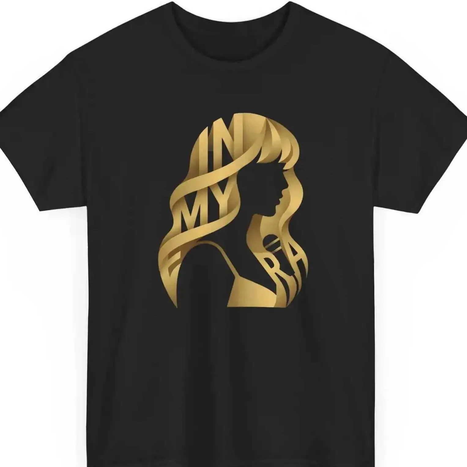 In My Era Graphic T-Shirt - Gold Silhouette Concert Tee - Image 2