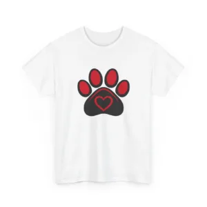Dog Paw Heart Shirt - The Ultimate Pet Lover Tee