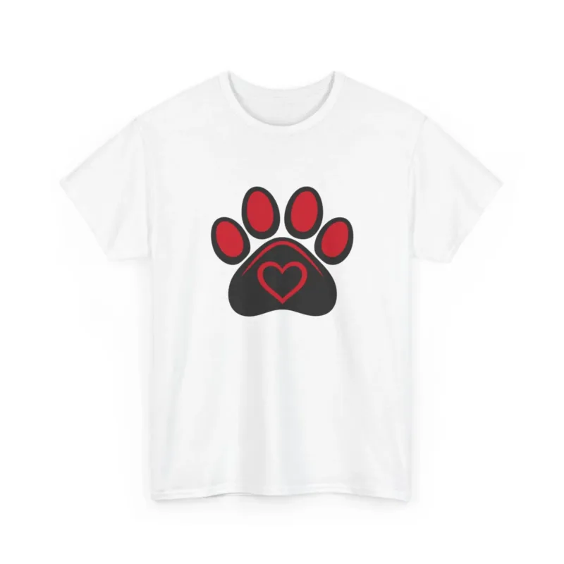 Dog Paw Heart Shirt - The Ultimate Pet Lover Tee