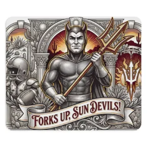 Spartans Warrior Mouse Pad - Green & White East Lansing Desk Mat
