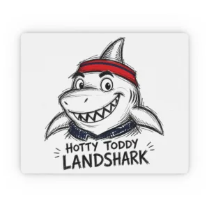 Ole Miss Rebels Mouse Pad, Hotty Toddy Landshark Non-Slip Desk Mat