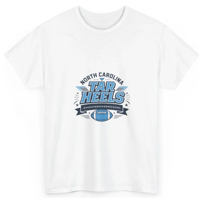North Carolina Tar Heels Football Graphic T-Shirt, Unisex Gildan 5000
