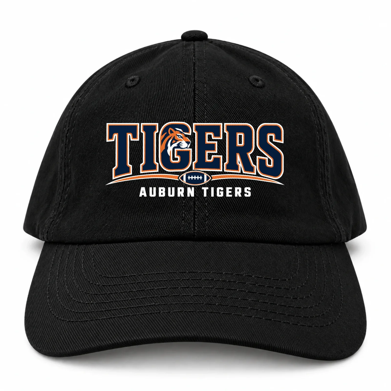 Auburn Tigers Washed Cotton Baseball Cap