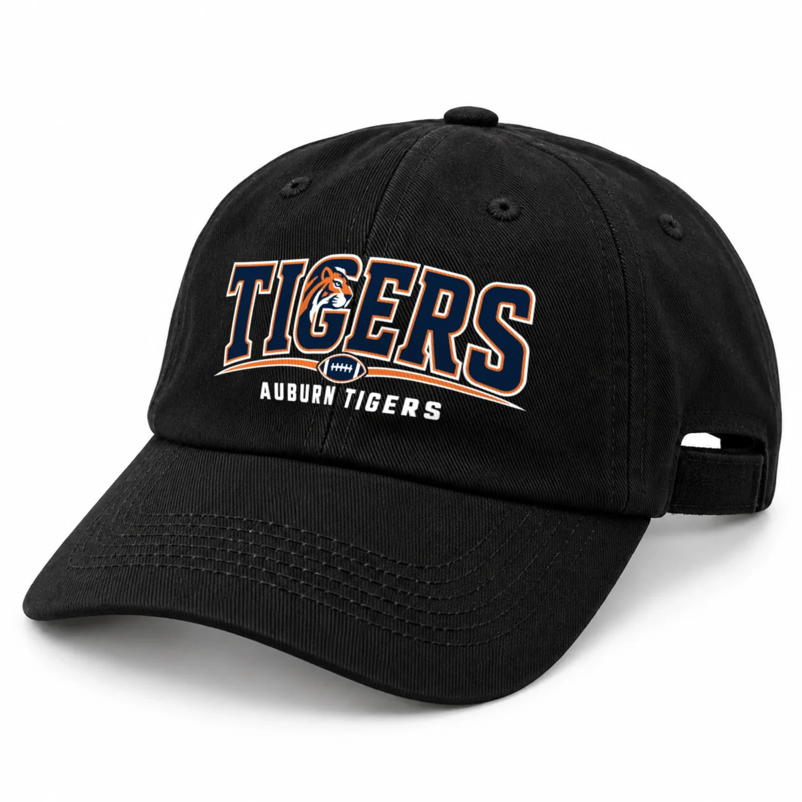Auburn Tigers Washed Cotton Baseball Cap