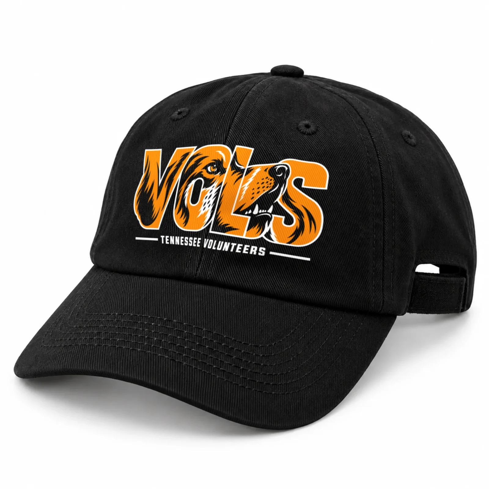 Tennessee Vols Mascot Baseball Cap, Volunteers Game Day Washed Cotton Dad Hat