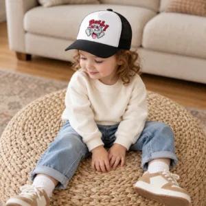 Alabama Crimson Tide Trucker Hat, Roll Tide Elephant Mesh Back Snapback Cap