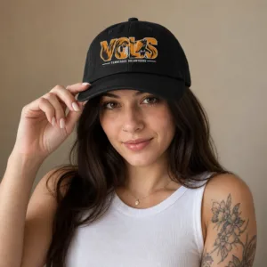 Tennessee Vols Mascot Baseball Cap, Volunteers Game Day Washed Cotton Dad Hat