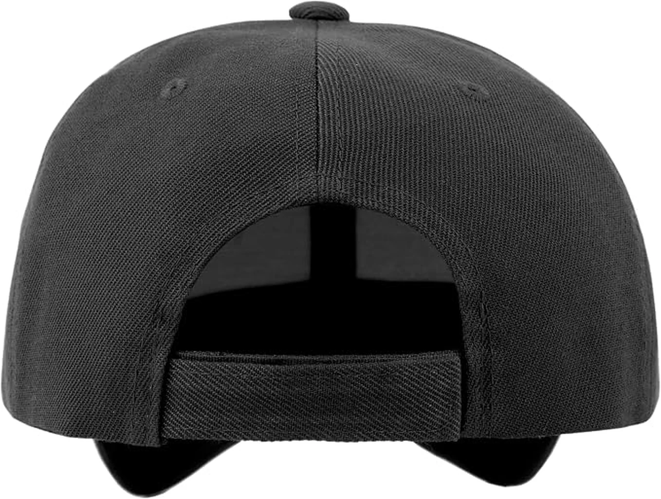 Buck Fever Club Hat, Whitetail Deer Hunting Black Low Profile Cap with Adjustable Buckle