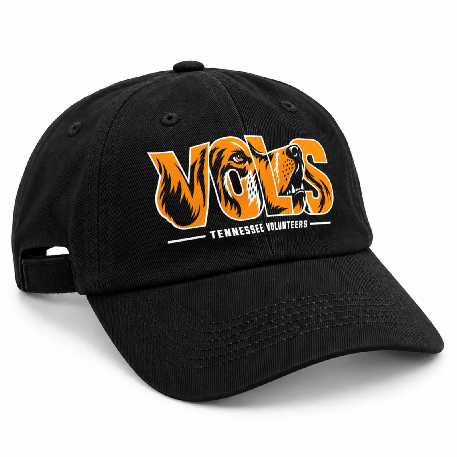 Tennessee Vols Mascot Baseball Cap, Volunteers Game Day Washed Cotton Dad Hat